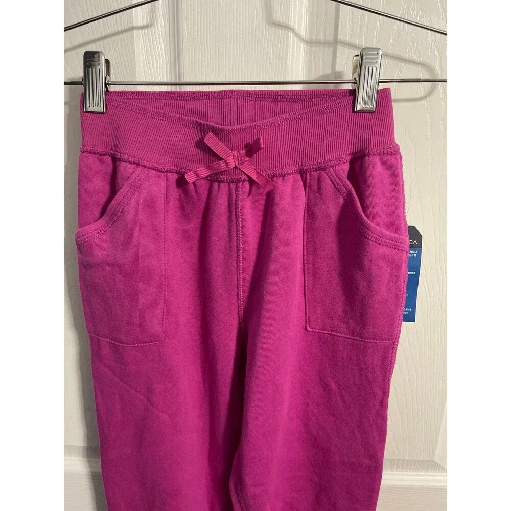 Nautica Sensory-Friendly Sweatpants Size 7 Rose New With Tags